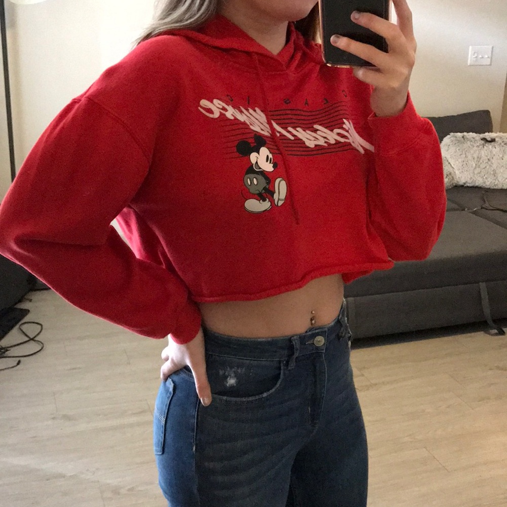 Cropped sweater